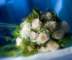 Foto del bouquet della sposa