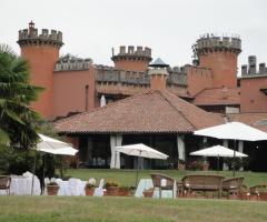 Castello di Gornate Olona - allestimento per matrimoni