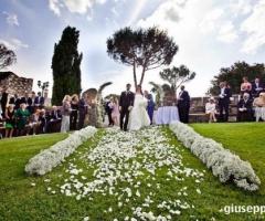 Foto della cerimonia di matrimonio