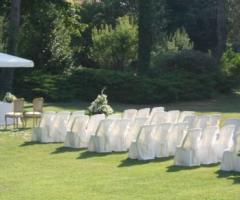 Cerimonia di matrimonio in giardino