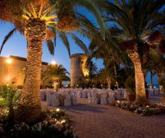 Spazio all'aperto per ricevimenti