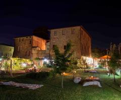 Allestimento in giardino - Abbazia Sette Frati