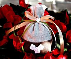 Il sogno di Noemi - Lino bicolore con gesso profumato