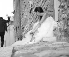Fotografia della sposa