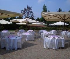 Allestimento del buffet di matrimonio