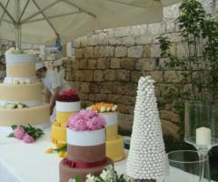 Tavolo dei dolci della wedding planner Wanda Lombardo a Catania