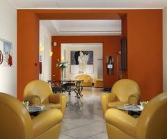 Il corridoio del Grande Albergo Sole