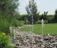 La fontana in giardino