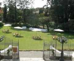 Giardino per il ricevimento di nozze