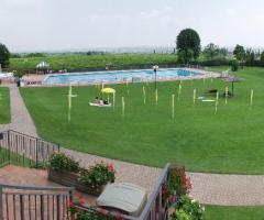 Il parco della location del matrimonio