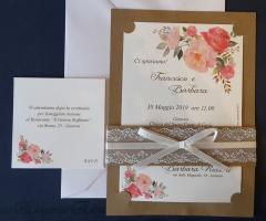 Emozioni di Calza Laura - Partecipazioni  rustiche