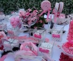 Tavolo dei confetti di matrimonio multigusto