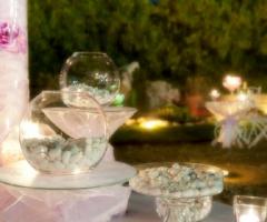 Dettaglio del tavolo dei confetti