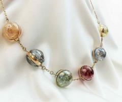 Collana per la sposa - Collezione Murano