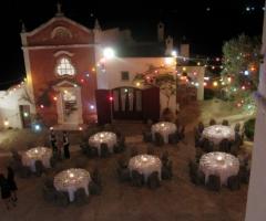 Masseria Torre Coccaro - Cena di nozze nell'aia della masseria