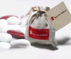 Sacchetto porta confetti Save the Children