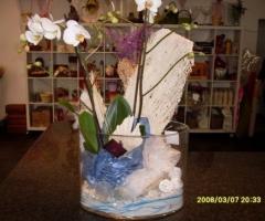 Addobbo floreale per il ricevimento di nozze