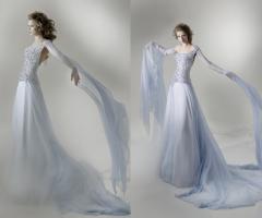 Marina Mansanta Alta Moda - Abito da sposa sulle tonalità del blu