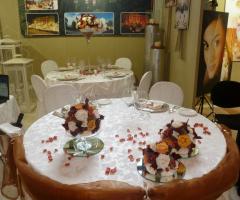 Composizioni rose colorate