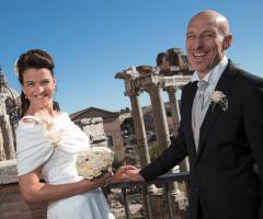 Fabrizio Magrini Photography - Gli sposi tra le rovine