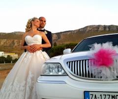 Autonoleggio Campo - Gli sposi con la limousine