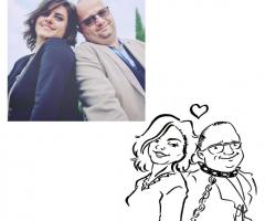 Ritratti matrimonio di Marialuisa De Giosa