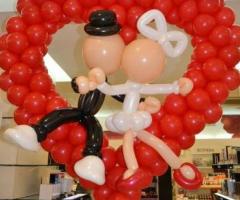 Party Shop Aosta - Addobbi e composizioni con palloncini per il matrimonio