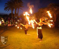 Spettacolo con il fuoco - Dionysus Entertainment
