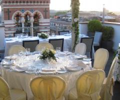 Terrazza lato chiesa - La Luna Ristorante