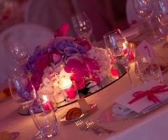 Tavoli per il ricevimento di matrimonio