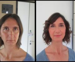 prima/dopo invitata matrimonio