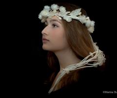 Fabbrica Prezioso - Ghirlanda sposa fiori seta