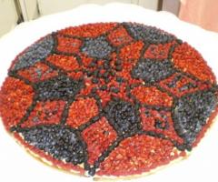 Torta nuziale ai frutti di bosco