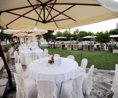 Masseria San Lorenzo - L'allestimento dell'aia