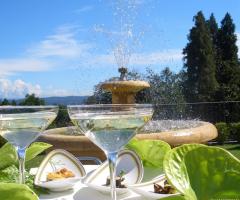 Dettaglio ricevimento in terrazza