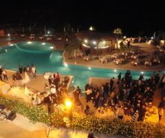 Il Buffet a bordo piscina