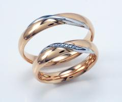 Biffi Gioielli - Fedi bicolore per il matrimonio