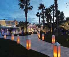 Villa Althea Ricevimenti - La vista panoramica di sera