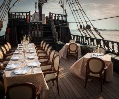 Ricevimento di matrimonio a bordo del Galeone Veneziano