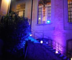 Location per il matrimonio a Treviso - Allestimenti luminosi in blu
