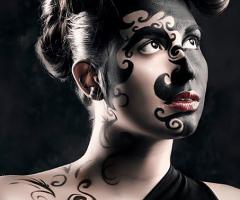 Make up fotografico - Black Fantasy - Sarart Make Up