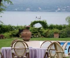 Allestimento della location di nozze