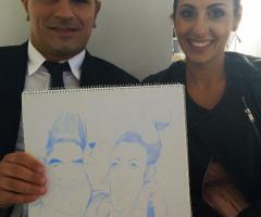 Luca Meo Caricaturista - Caricature per tutti gli invitati di nozze