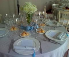 Ventagli segnaposto per il matrimonio in estate