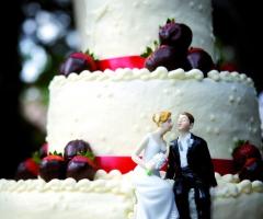 Una preziosa wedding cake - R.S.V.P.