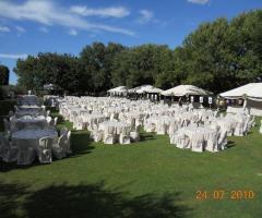 Panoramica su parte del parco - Ristorante Pulcianese