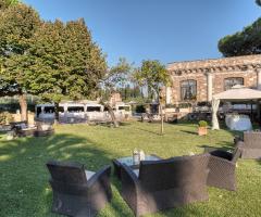 Il giardino della villa