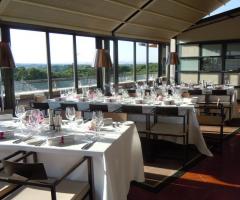 Sala allestita per il matrimonio