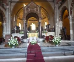 Francesco Mercandelli - Allestimenti floreali per chiesa Sant'Ambrogio