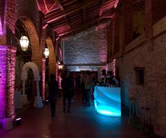 Villa San Biagio - La festa di nozze di sera